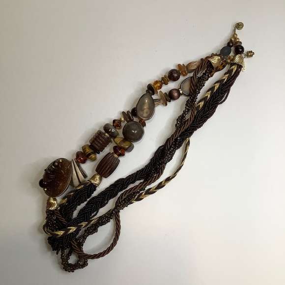 VINTAGE Designer Lucille Gauthier Statement Necklace - Picture 14 of 15